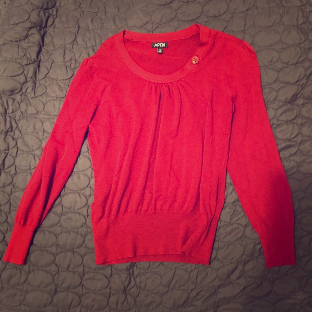 Apt 9 XL Red Sweater